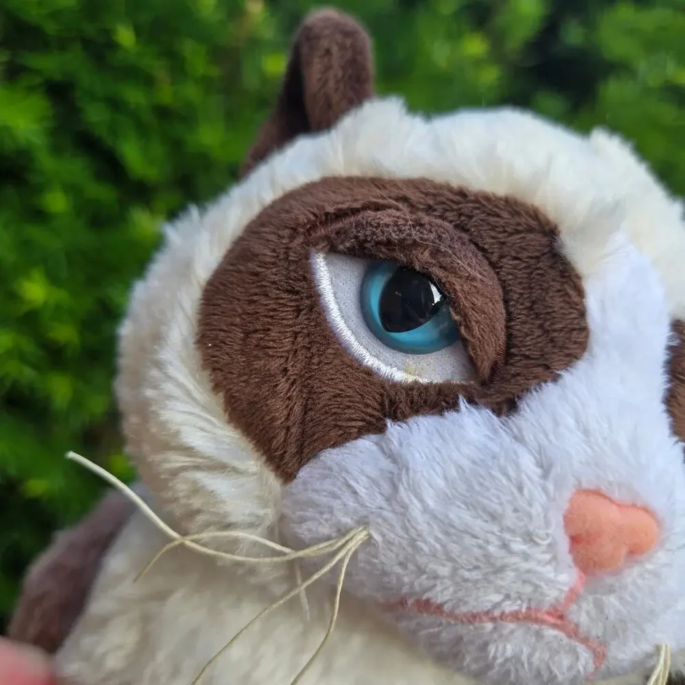 Grumpy Cat stuffed animals by Ganz and Ripple‎ Junction lot of two. Read